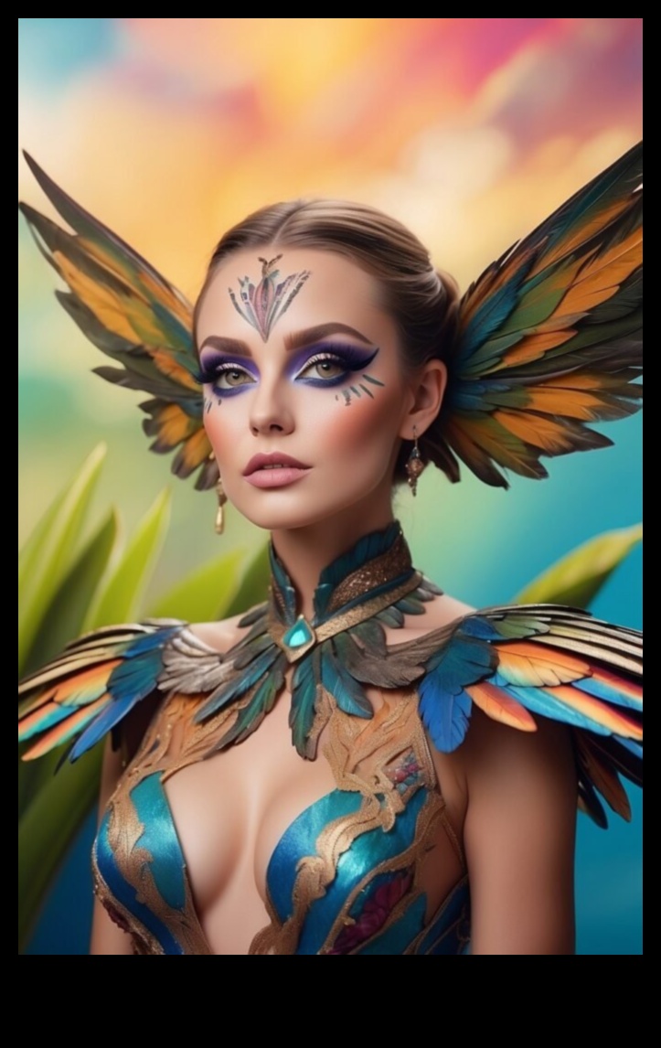 Colored Wings: Elevating Your Eyeliner Game with Bold Hues