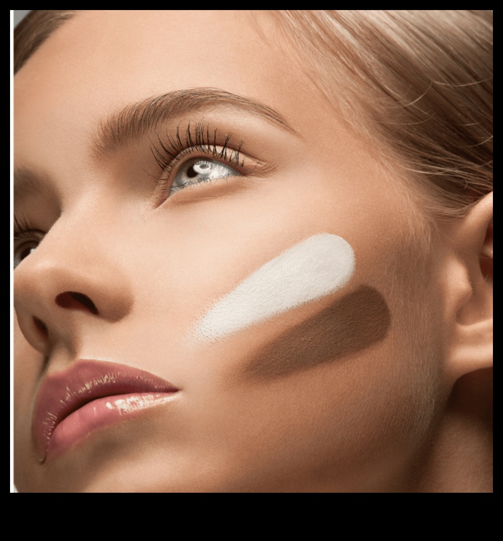 Colorful Contours: Experimenting with Unique Hues of Bronzer