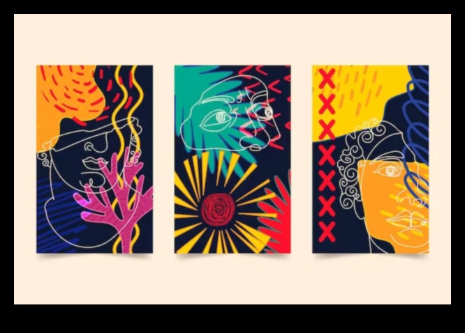 Colorful Conversations: Abstract Art's Dialogue with Emotion