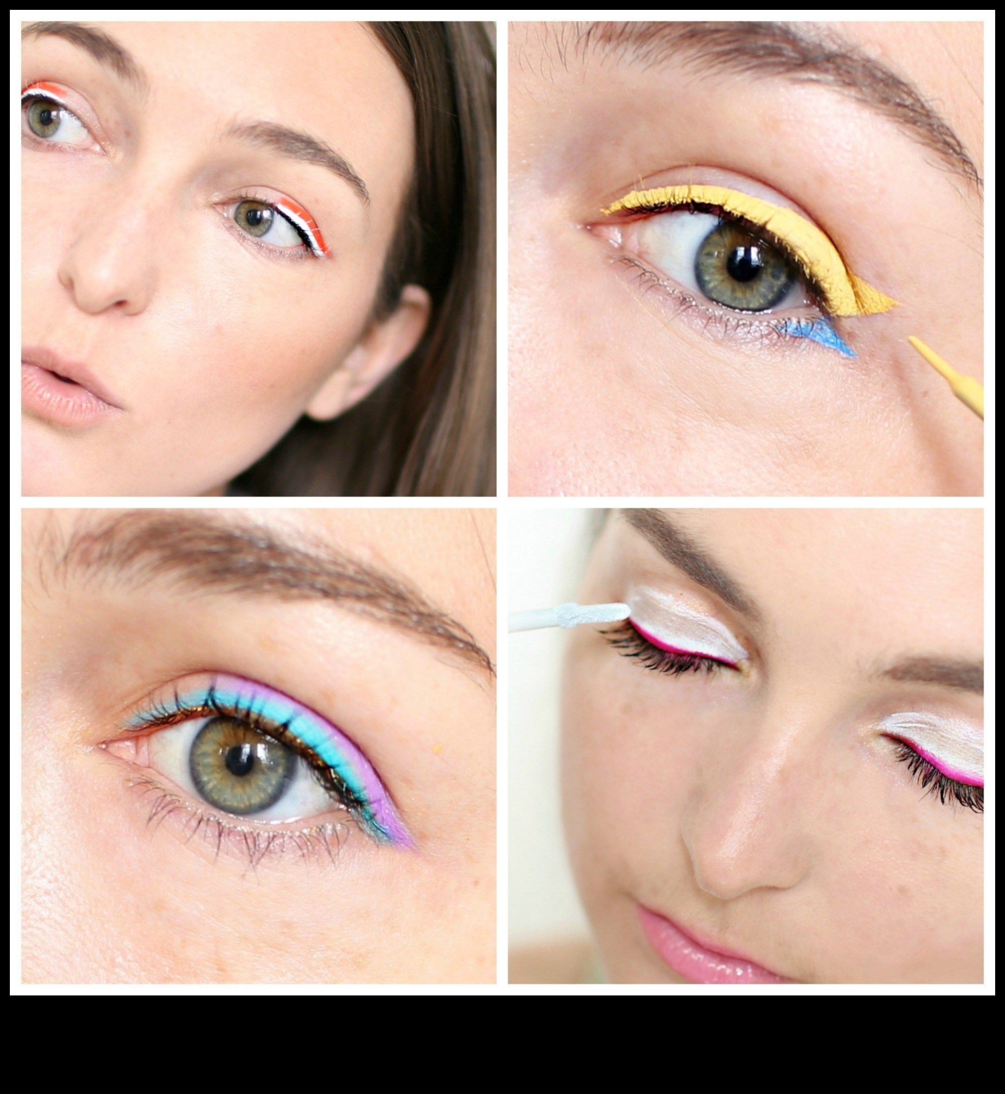 Colorful Creations: Experimenting with Vibrant Eyeliner Hues