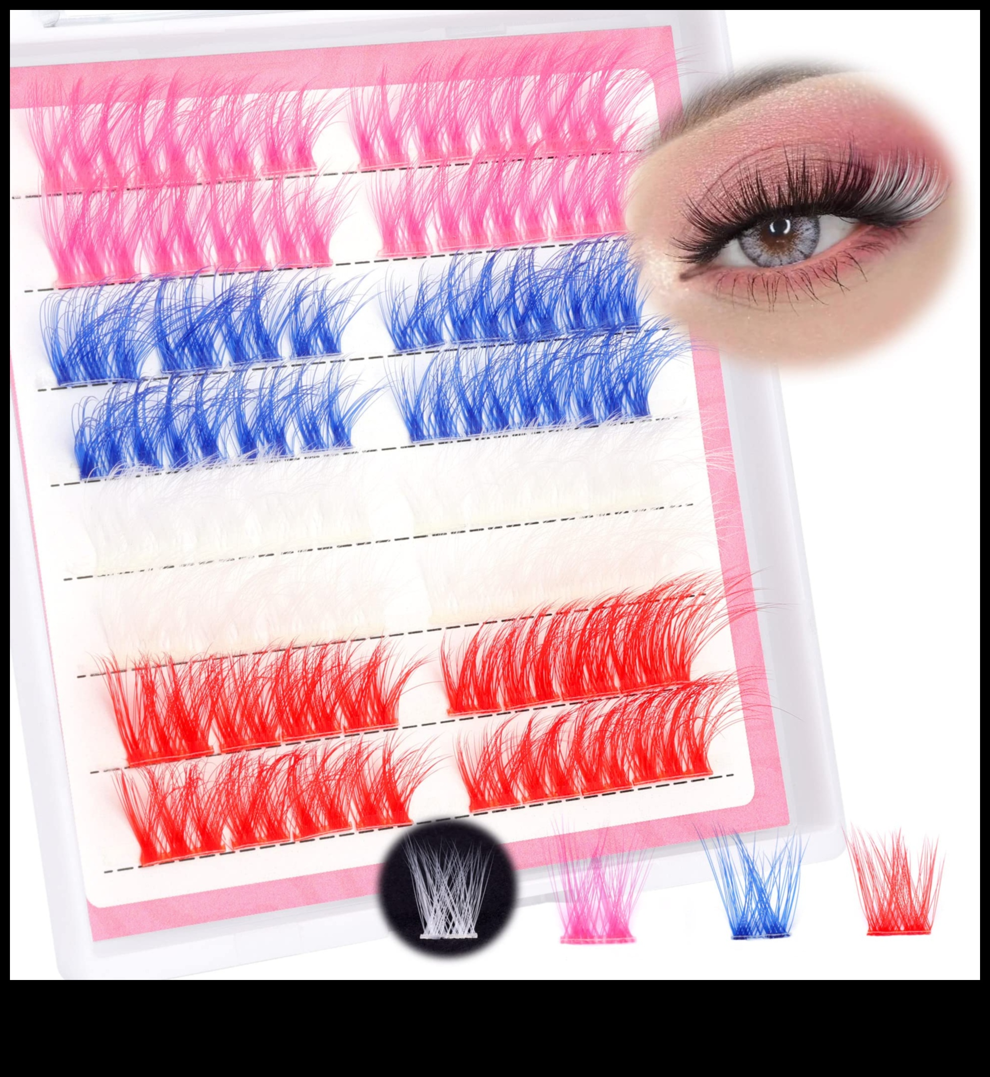 Colorful Lashes: Experimenting with Playful Hues of Mascara