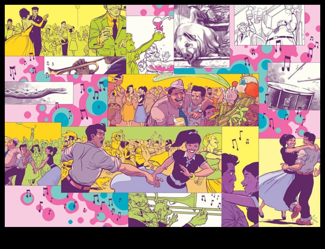 Comic Strip Chronicles A Visual Journey Through Pop Art 5 Comic Strip Chronicles: Capturing Narratives in Pop Art Panels