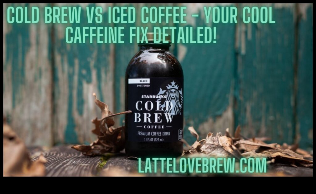 Cool Caffeine Fix The Delightful World of Cold Brew 1