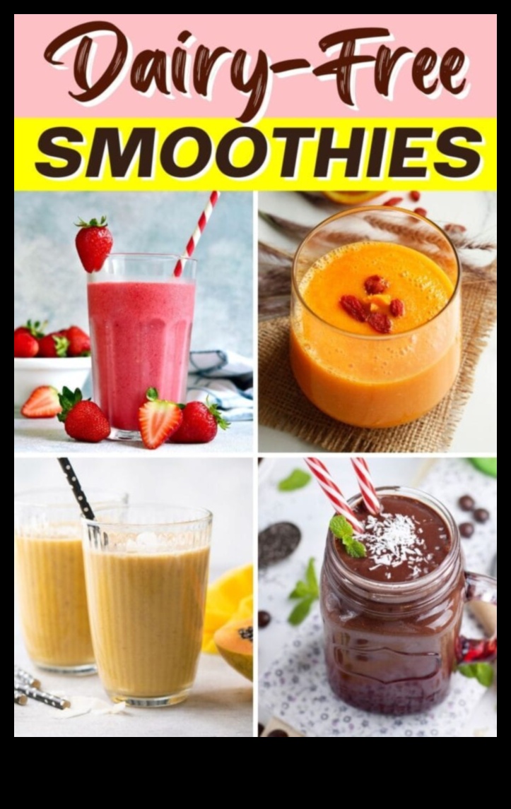 Cool and Creamy: Exploring Dairy-Free Options in Fruit Smoothies