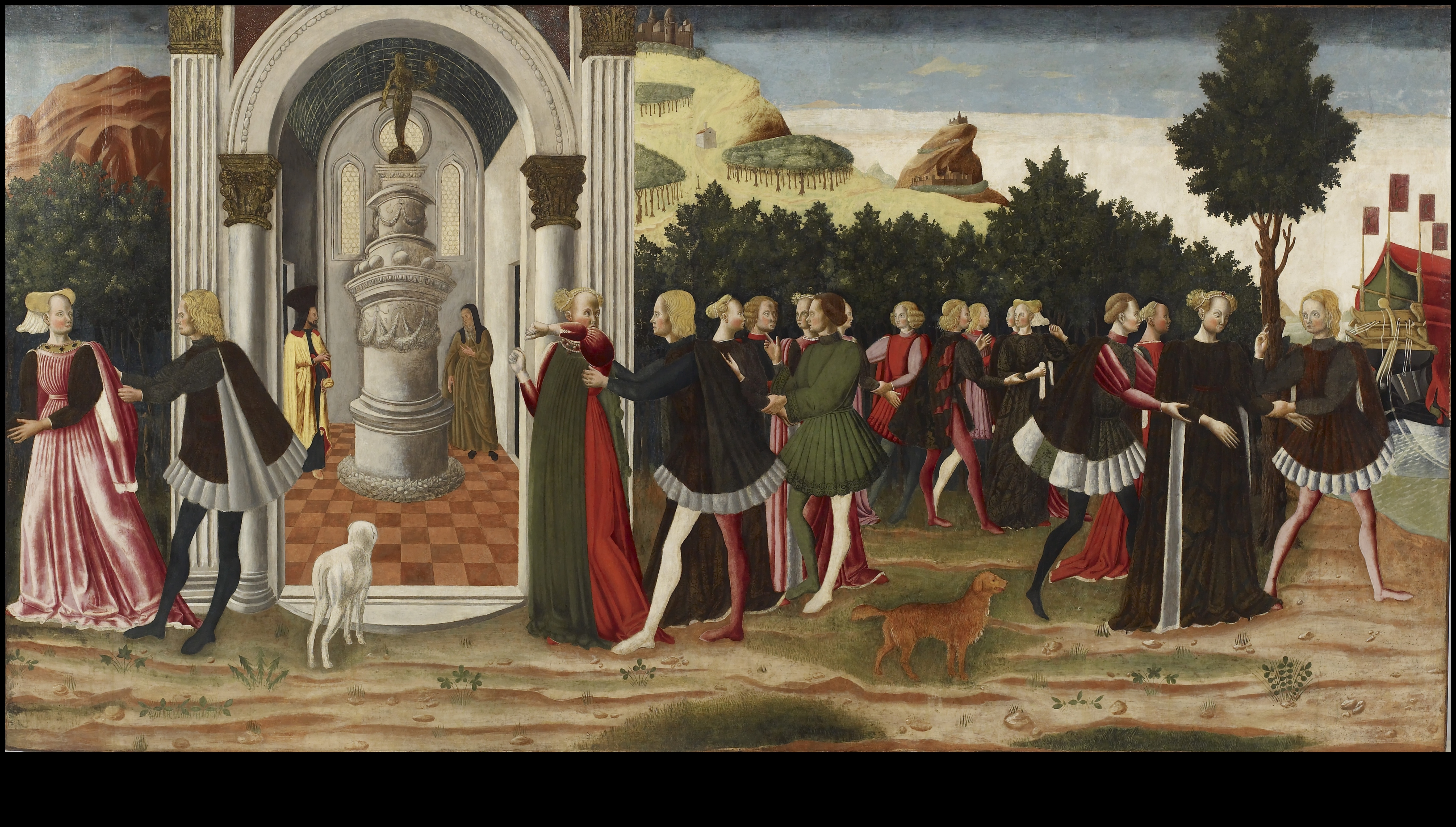 Courtly Chronicles: Royal Portraits and Scenes of Spanish Nobility