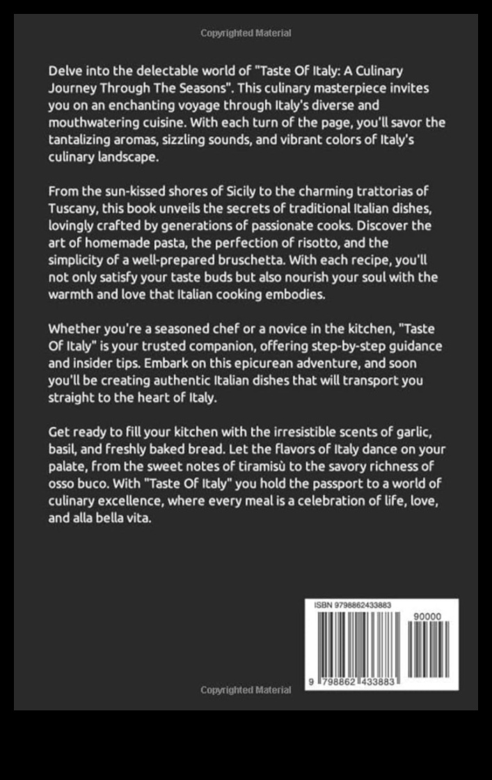 Culinary Passport: Journey into Italian Epicureanism