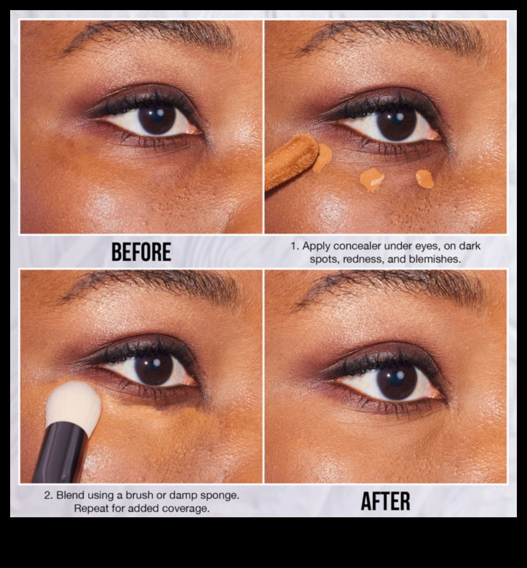 Customized Camouflage: Blending Concealer Shades for a Perfect Match