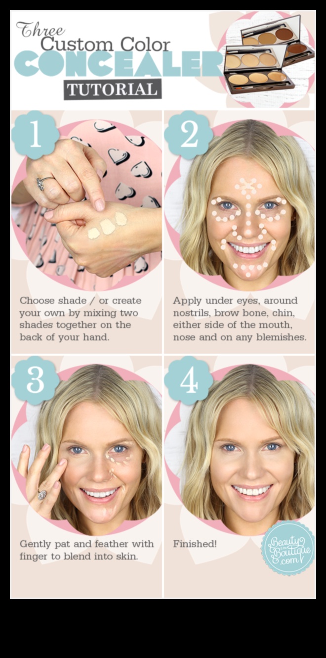 Custom Color Blends: Mixing Concealers for a Tailored Solution