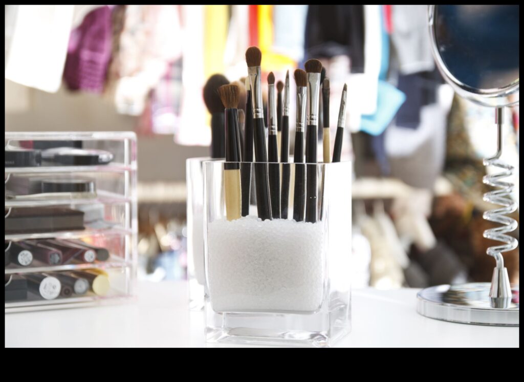 DIY Brush Holders Upcycle Everyday Items into Chic Makeup Storage 1