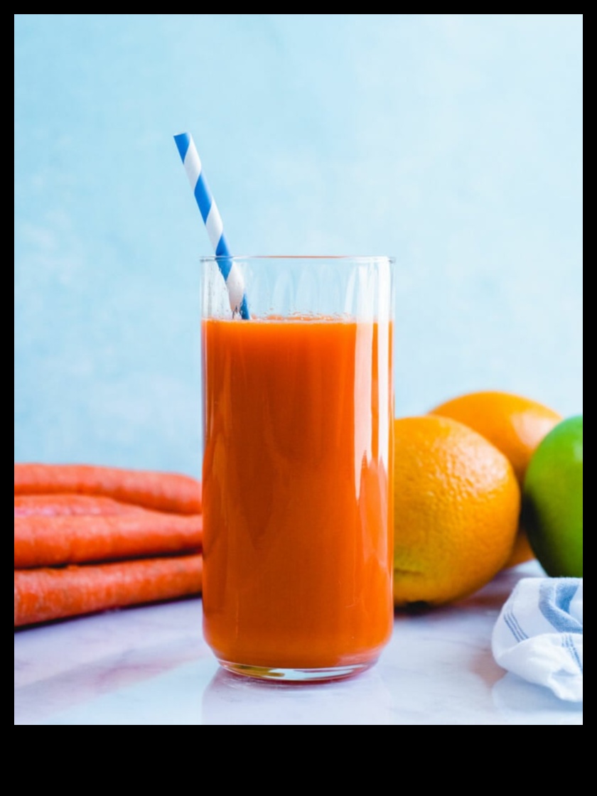 DIY Citrus Bliss: Crafting Unique Carrot-Orange Juice Blends at Home