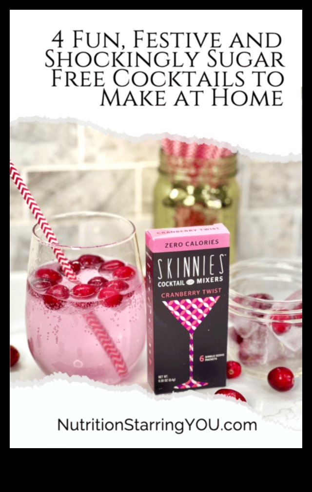 DIY Drink Adventures Craft Your Own Sugar-Free Cocktails 1