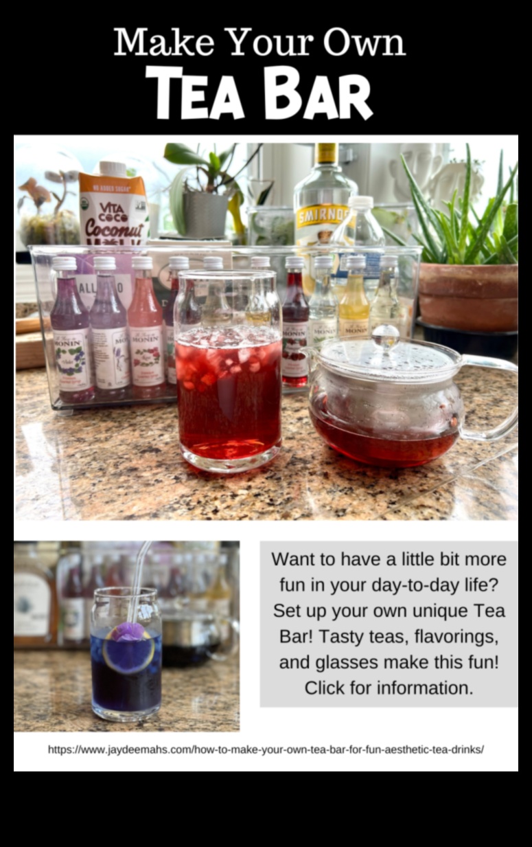 DIY Flavorful Tea Bar Create Your Own Refreshing Beverage at Home 1 DIY Flavorful Tea Bar: Crafting Your Perfect Refreshment at Home