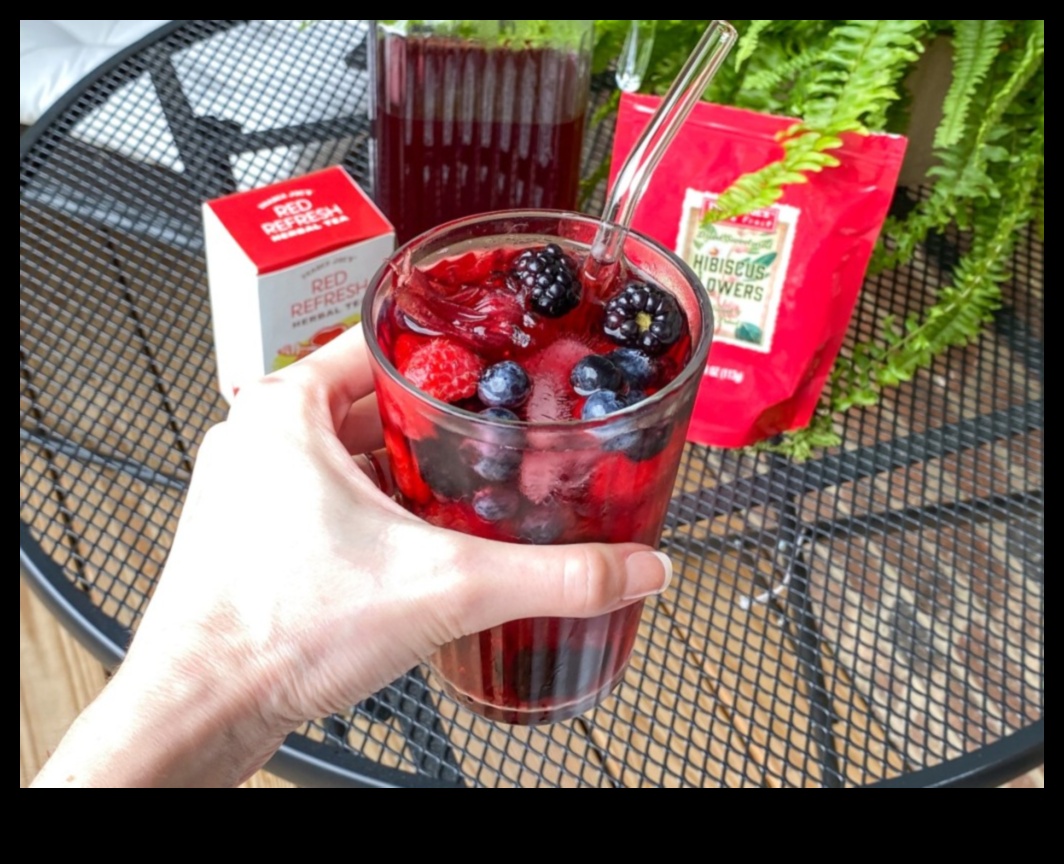 DIY Hibiscus Tea Bar A Summertime Refresher 4 DIY Hibiscus Tea Bar: Crafting Your Personalized Refreshing Brew