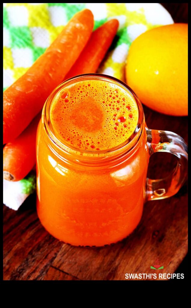 DIY Juice Bar Delights Sweet & Savory Carrot-Orange Blend 1