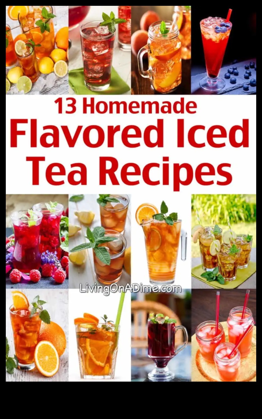 DIY Tea Bliss: Crafting Unique Flavored Iced Tea Blends at Home
