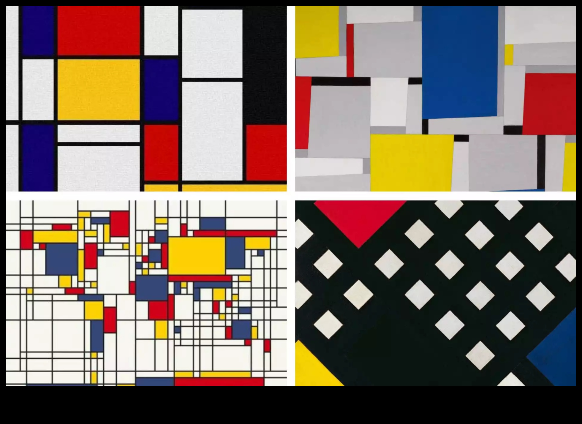 De Stijl Harmony: Modern Art's Geometric Exploration