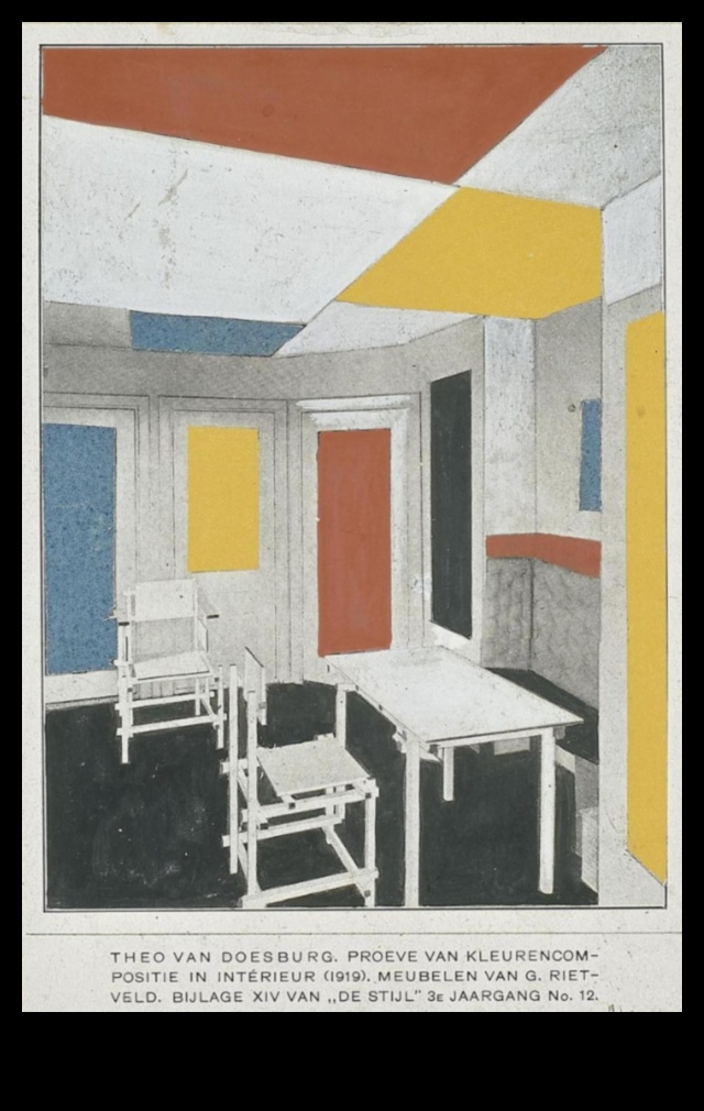 De Stijl Harmony: Modern Art's Geometric Exploration