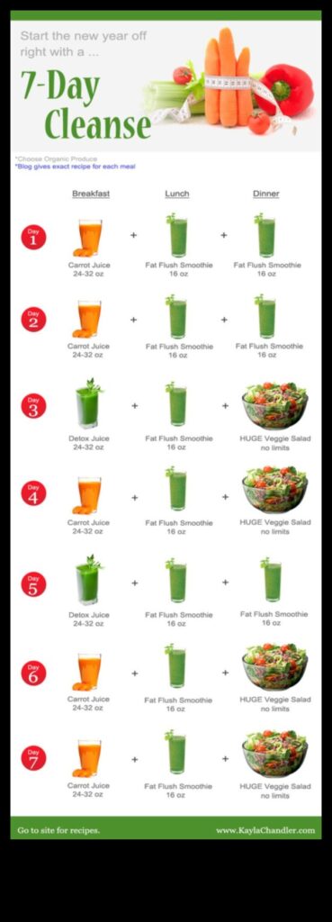 Detox Diaries A 7-Day Cleanse Plan to Flush Toxins with Cleansing Green Smoothies 1