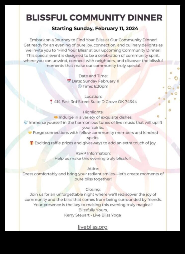 Dinner Bliss A Culinary Journey Through the Evening 1