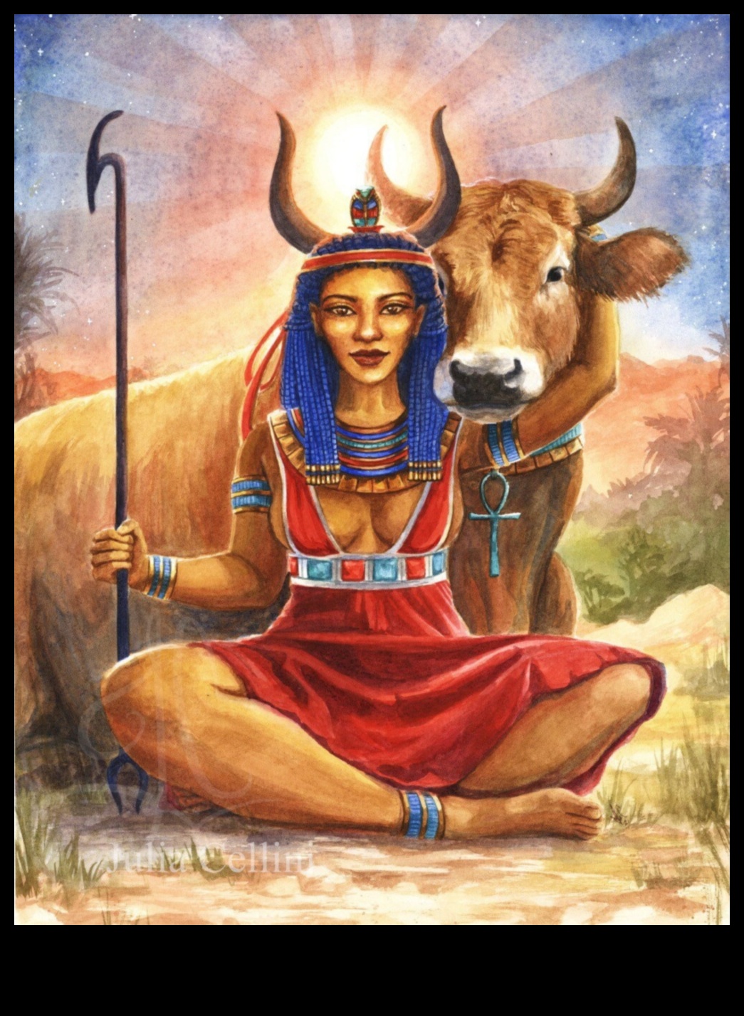 Goddess Hathor: The Cow-Headed Deity in Egyptian Art