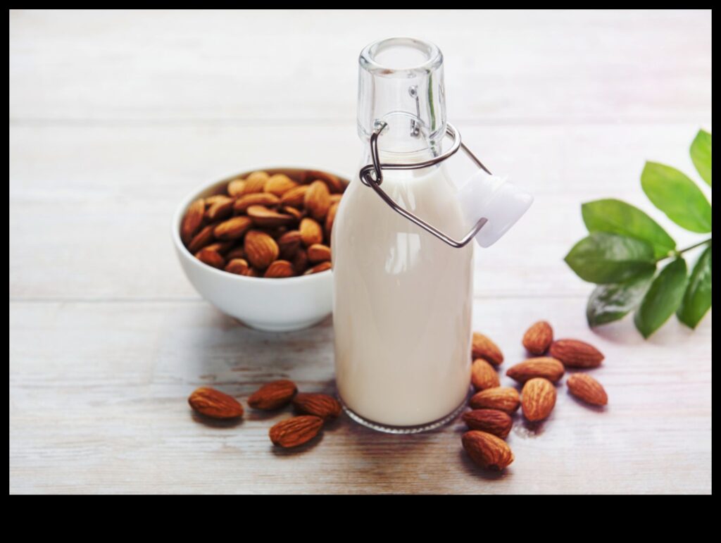 Elegant and Energizing Start Your Day with Almond Milk 1
