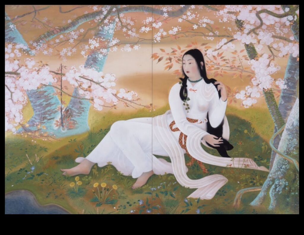 Ephemeral Elegance Cherry Blossoms in Japanese ArtA celebration of the beauty and symbolism of cherry blossoms in Japanese art. 1