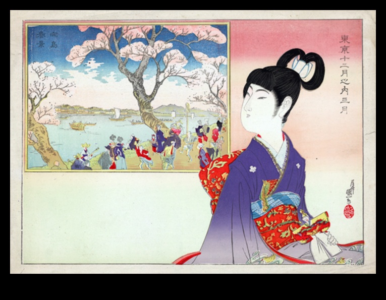 Ephemeral Elegance: Cherry Blossoms in Japanese Art