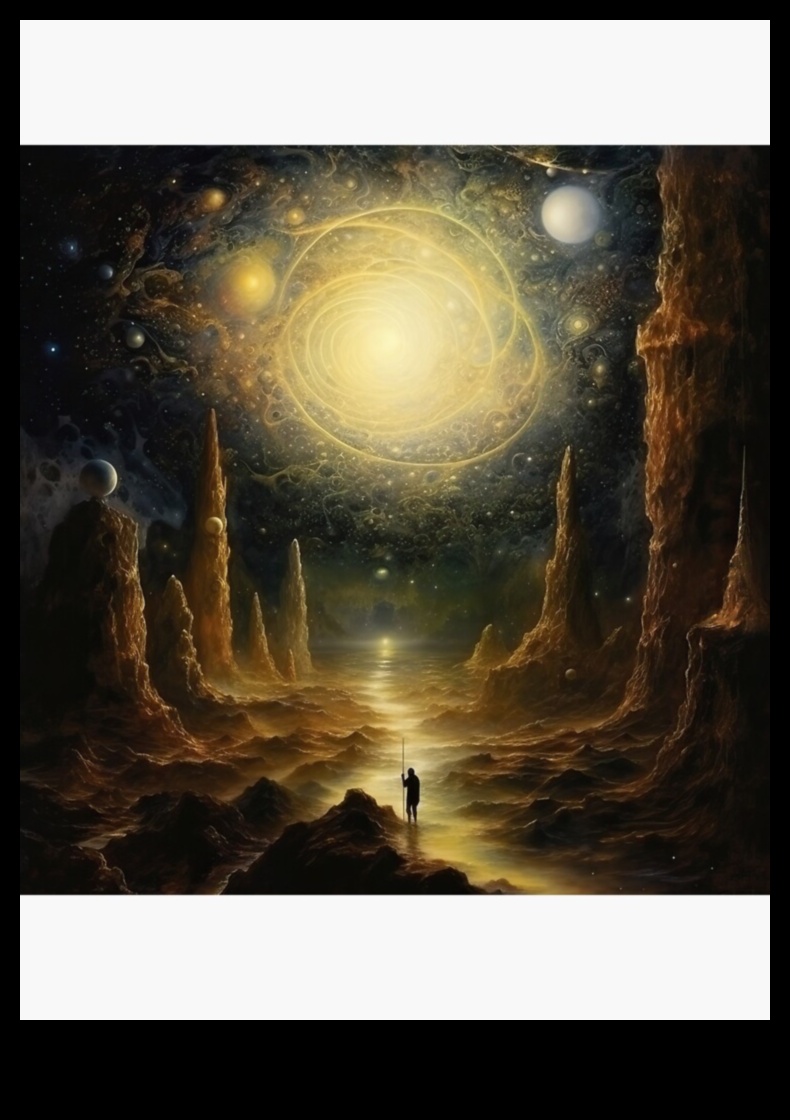 Ethereal Explorations: Abstract Art's Journey into the Unknown