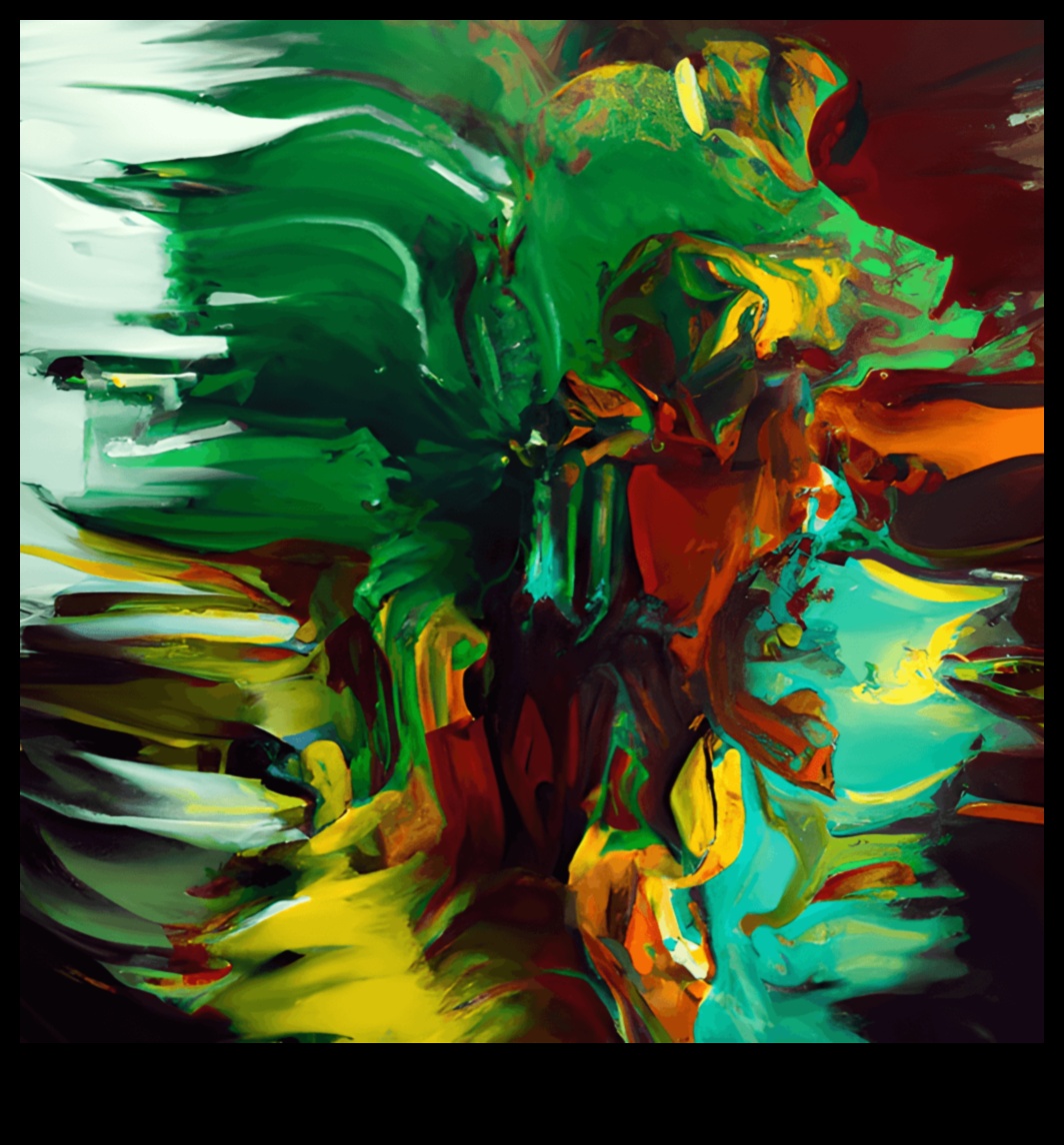 Ethereal Explorations: Abstract Art's Journey into the Unknown