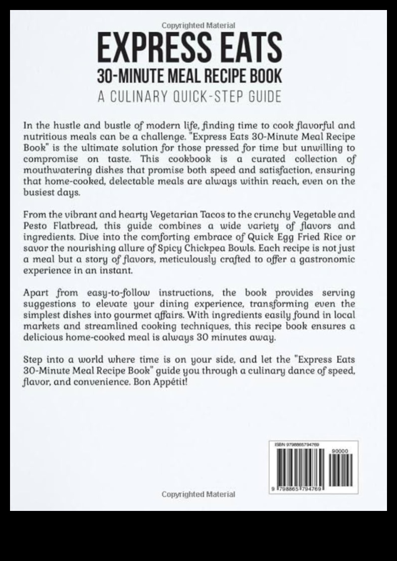 Express Eats: Fast and Flavorful 30-Minute Meals