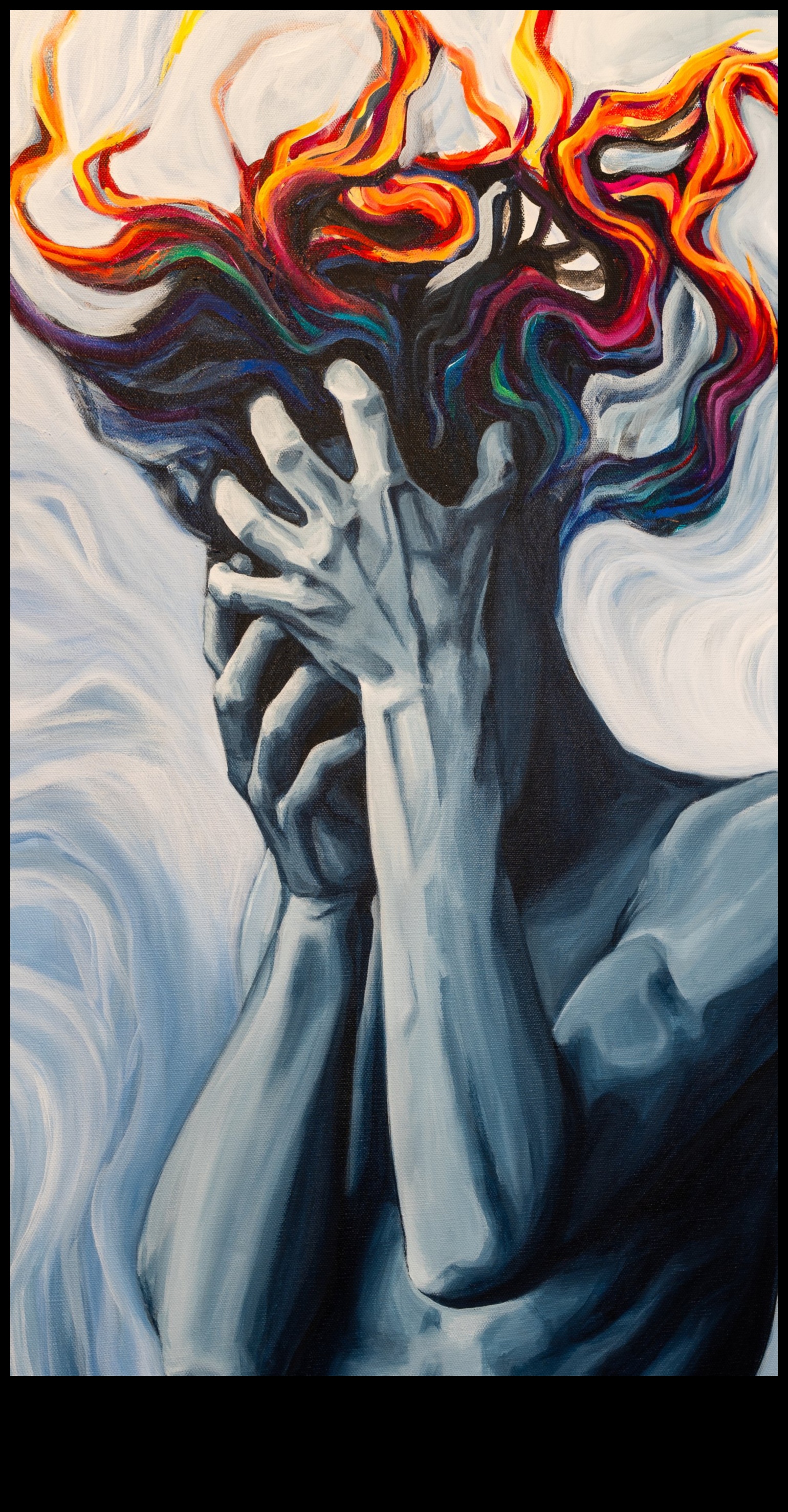 Expressive Echoes: Abstract Art's Resonance with Emotion