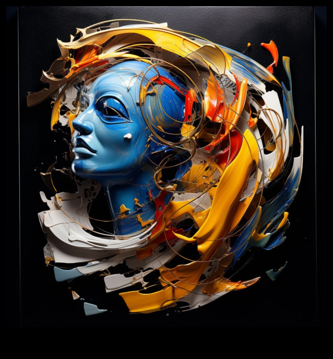 Expressive Echoes: Abstract Art's Resonance with Emotion