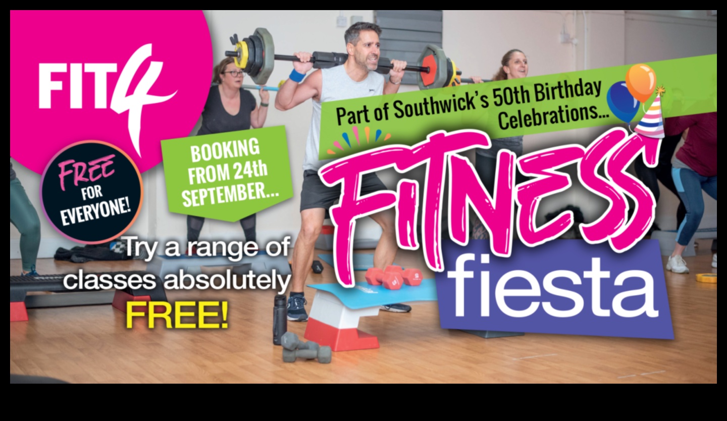Fitness Fiesta: Workout Gear and Fitness Experiences for an Active Anniversary