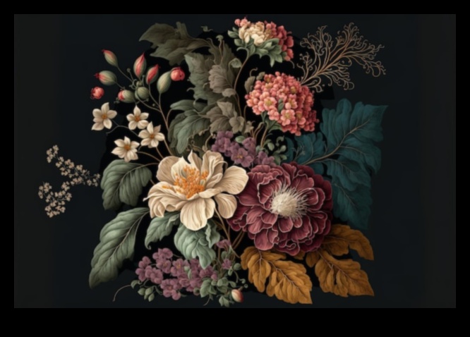 Floral Fantasia The Beauty of Botanical Motifs in Rococo Art 1