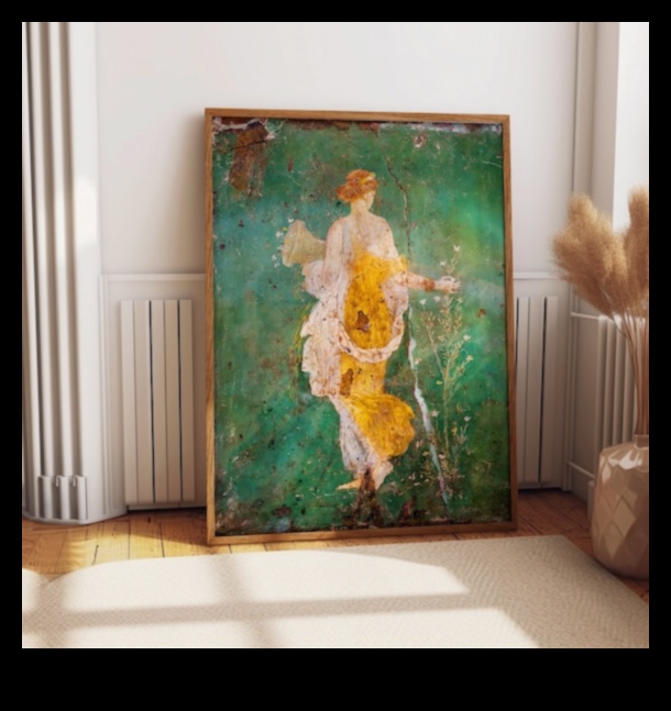 Floral Frescoes: Botanical Motifs in Roman Wall Paintings