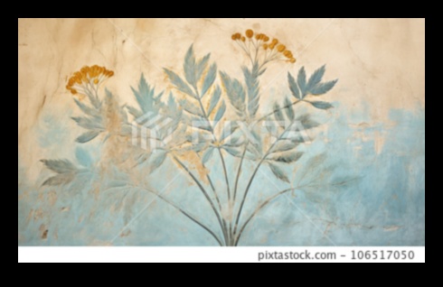 Floral Frescoes: Botanical Motifs in Roman Wall Paintings