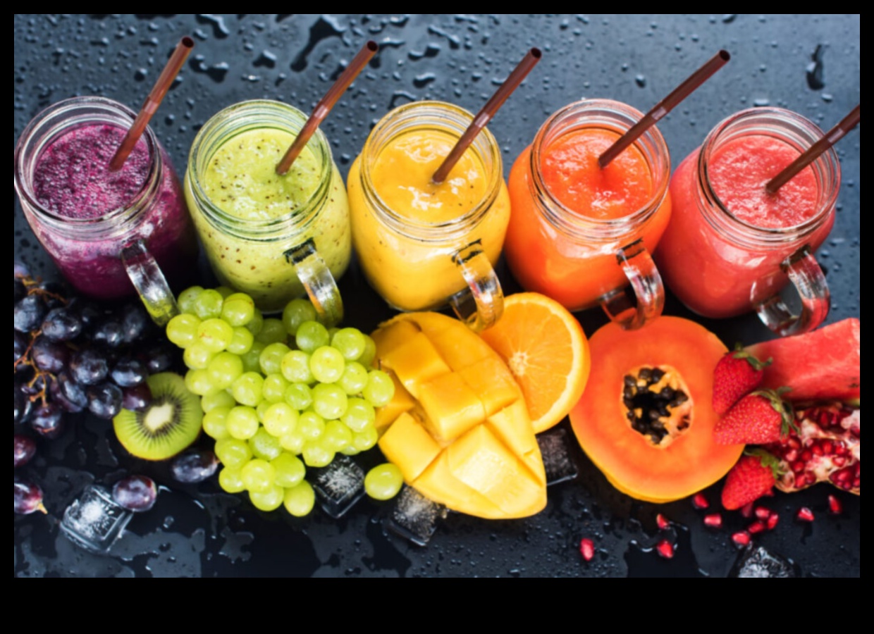 Fruity Delights: Exploring the Palette of Flavorful Fruit Smoothies