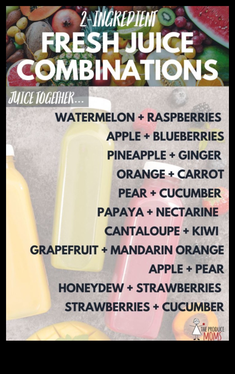 Fruity Fusion Fantasy: Creating Magical Combinations in Fresh Juices