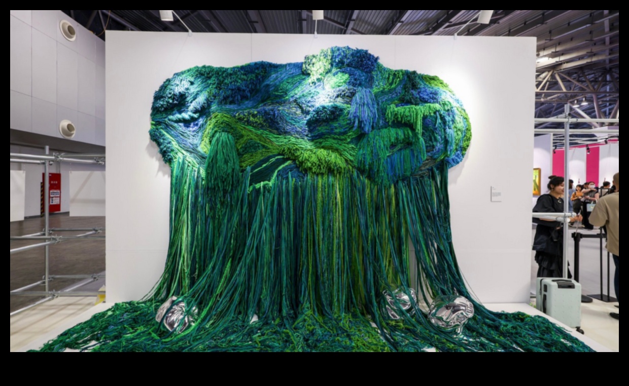 Futurist Fibers Weaving the Future of Textile Art and Technology 3 Futurist Fibers: Textile Art and Technological Advancements