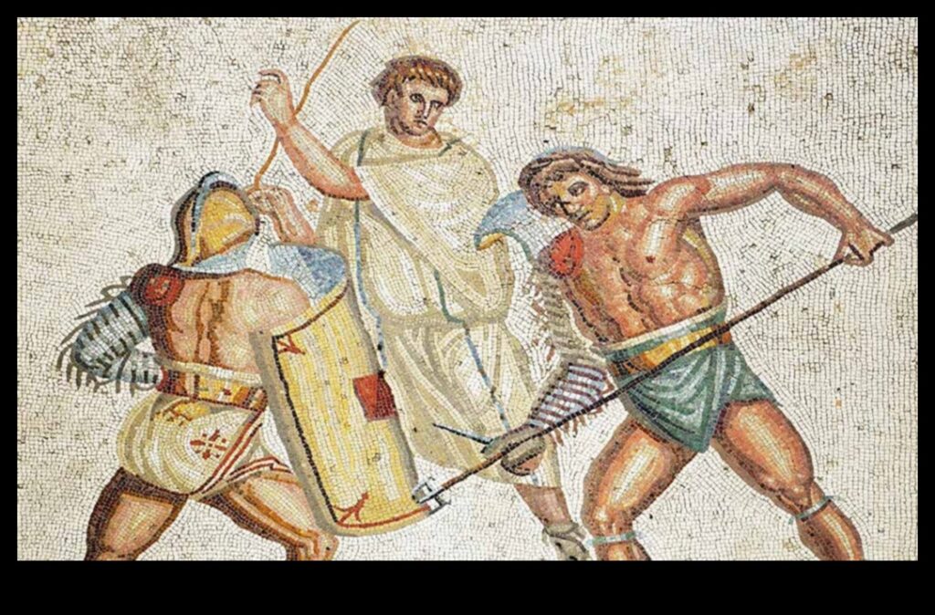 Gladiator's Last Stand The Violent World of Roman Mosaics 1