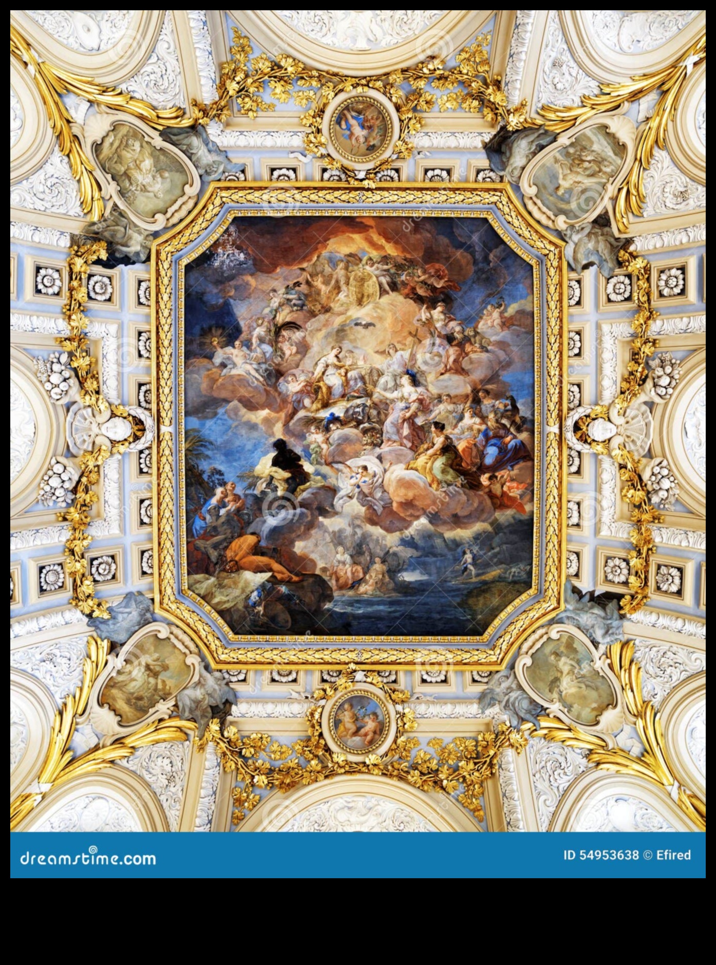 Golden Murals: Religious Frescoes in Spanish Baroque Churches