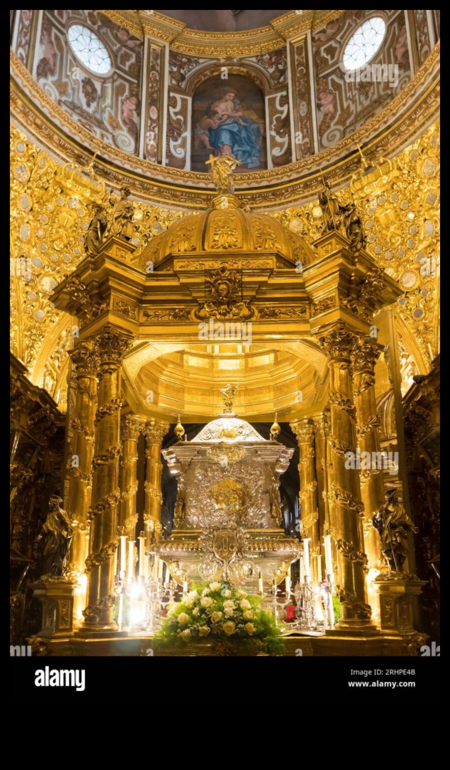 Golden Murals: Religious Frescoes in Spanish Baroque Churches