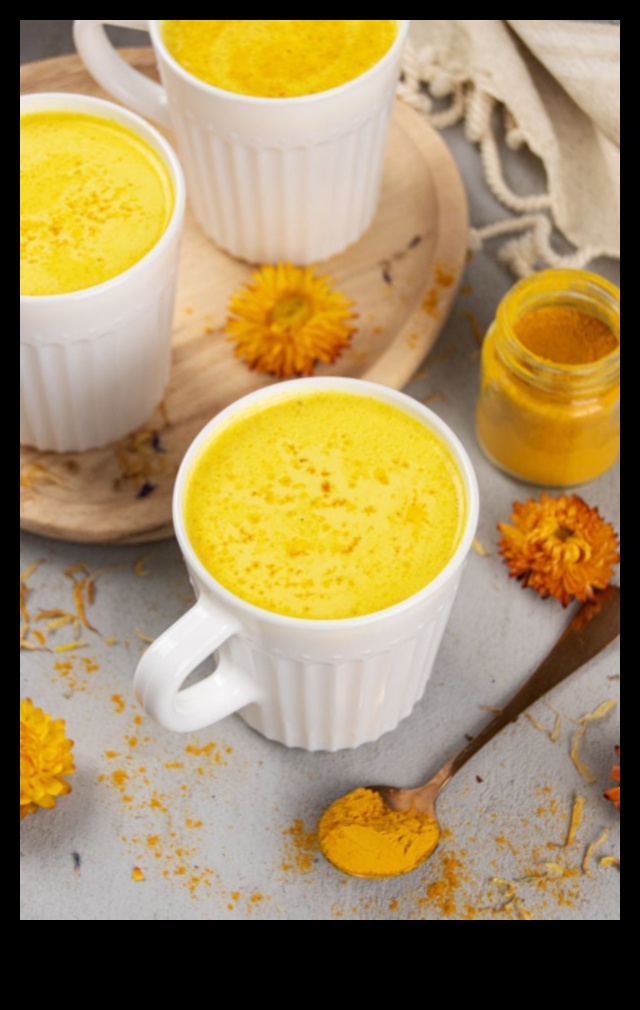 Morning Bliss: Enhancing Your Day with Golden Turmeric Sips