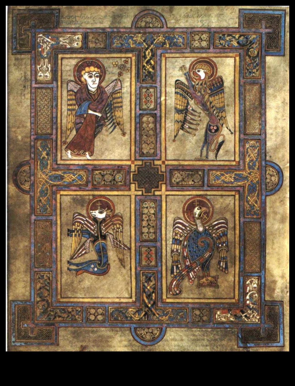 Gothic Gospels: Illuminated Pages in Medieval Religious Texts
