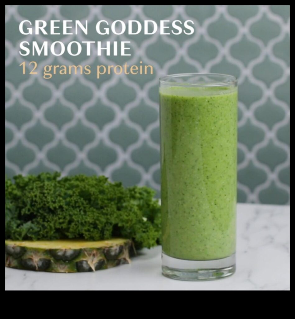 Green Goodness Sip on Fresh and Low-Calorie Smoothie Elixirs for a Healthy Boost 1