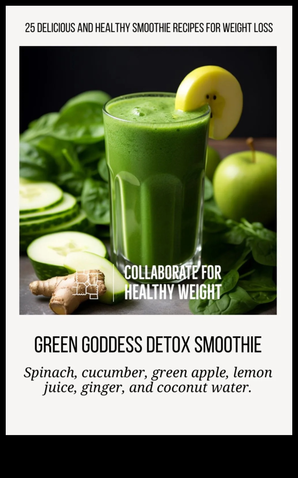 Green Goodness: Sipping on Fresh and Low-Calorie Smoothie Elixirs