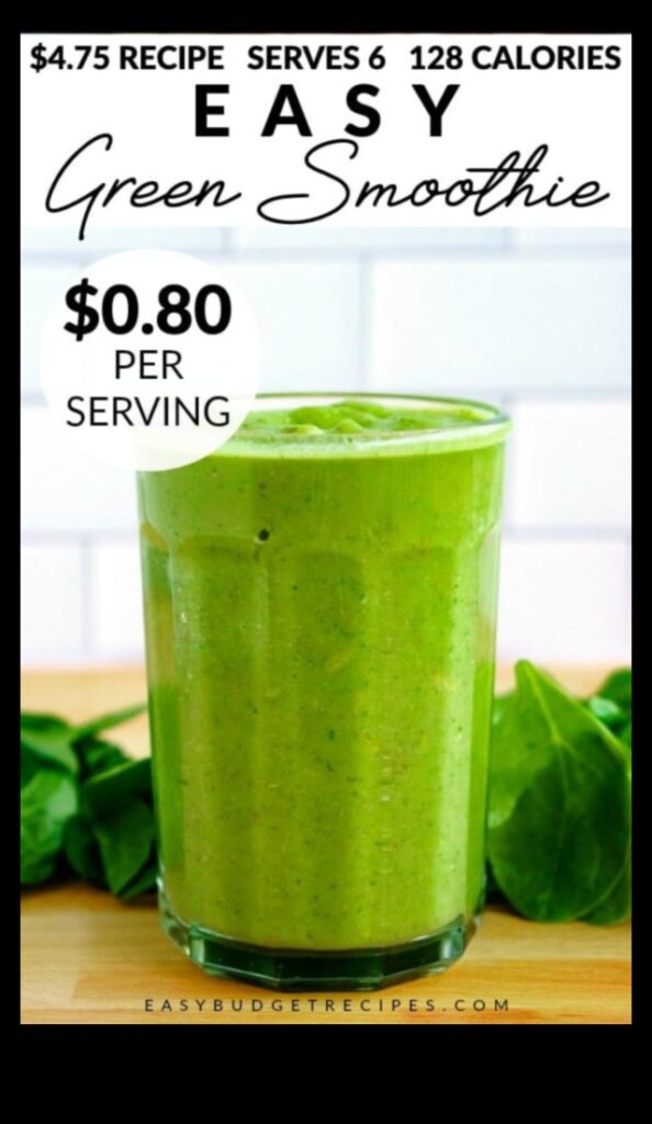 Green Goodness on a Budget 5 Affordable and Healthy Smoothie Recipes 1