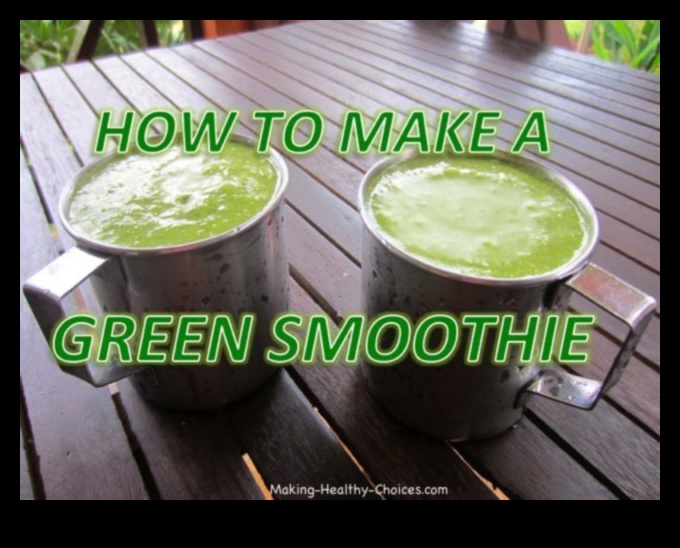 Green Infusions: Exploring Creative Combinations in Your Smoothie Glass