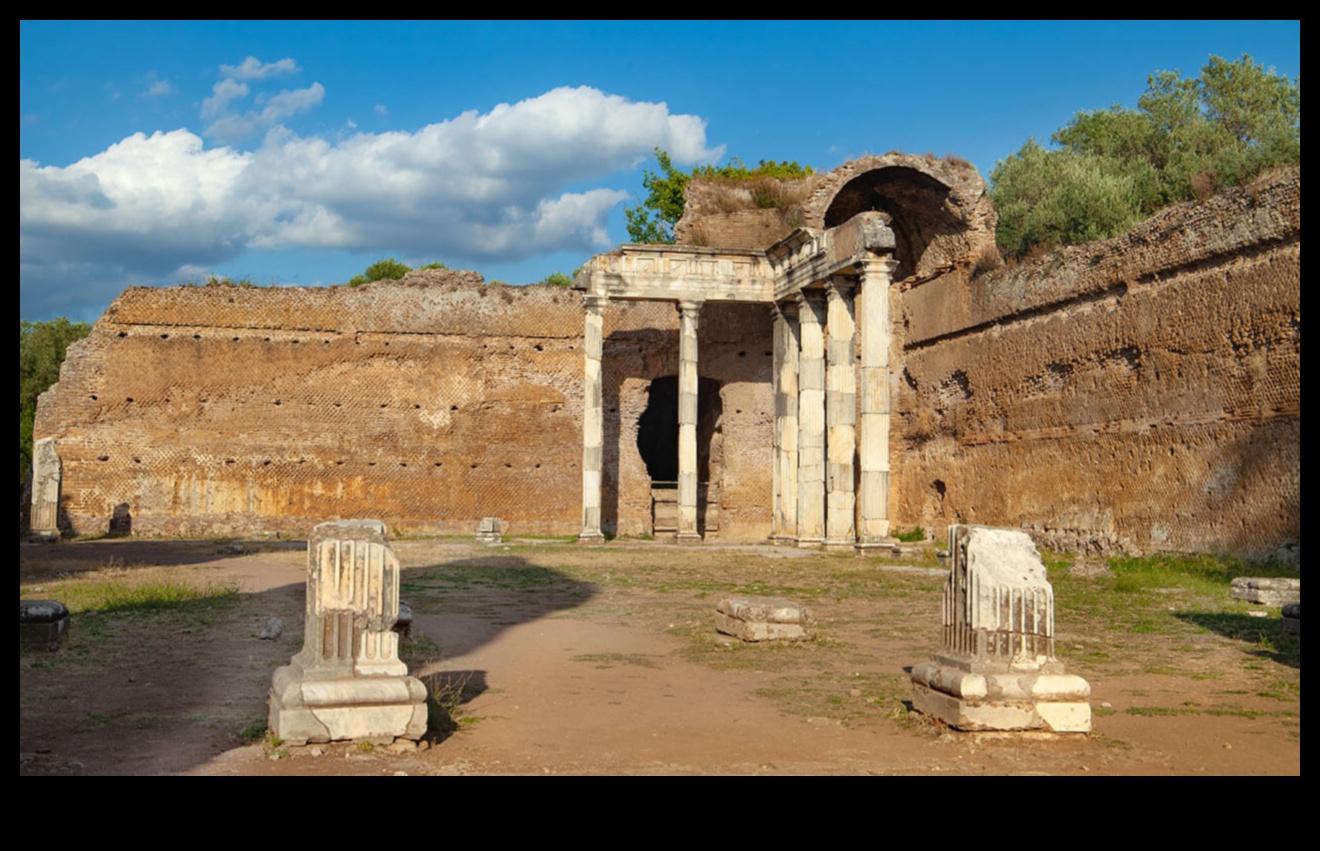 Hadrian's Halls: Architectural Grandeur in Roman Palaces