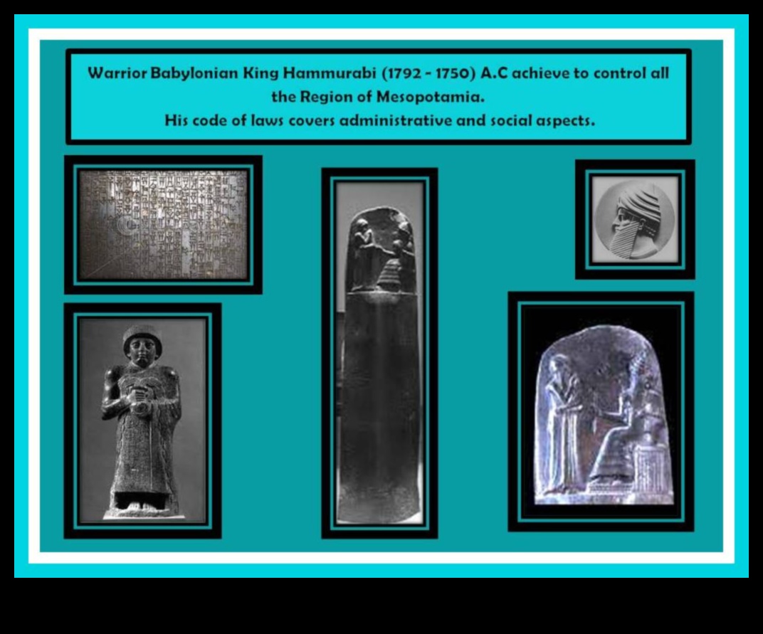 Hammurabi's Code in Art A Visual Exploration of Legal Themes in Mesopotamian Culture 1 Hammurabi's Code in Art: Legal Themes in Mesopotamian Culture